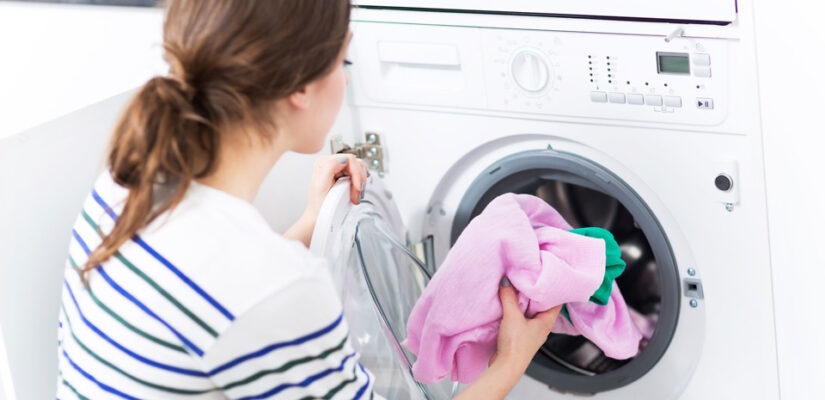 Linen in dryer