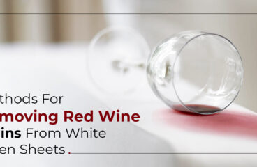 Methods For Removing Red Wine Stains From White Linen Sheets