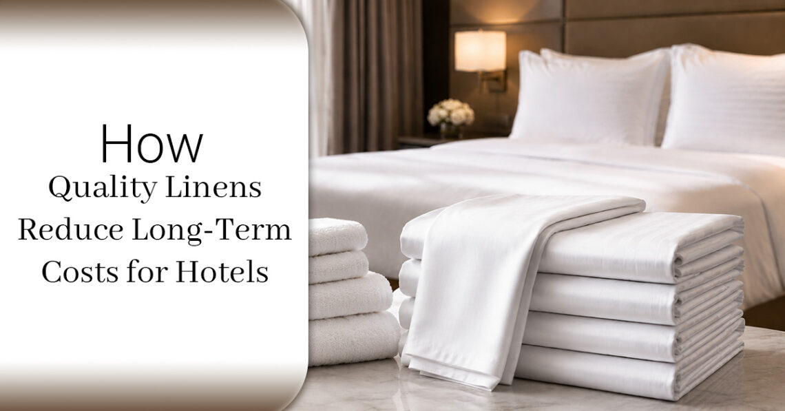 How Quality Linens Reduce Long-Term Costs for Hotels