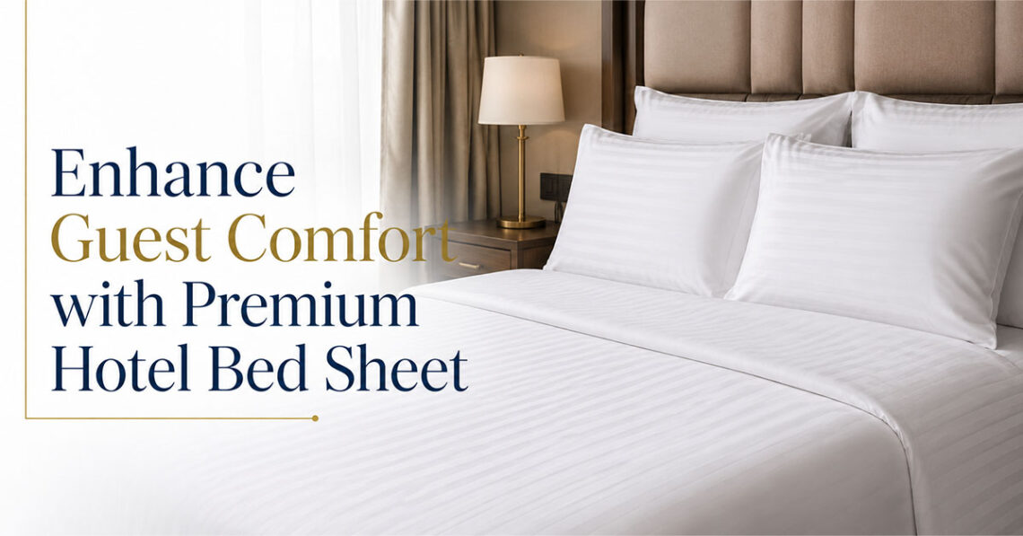 Enhance Guest Comfort with Premium Hotel Bed Sheets