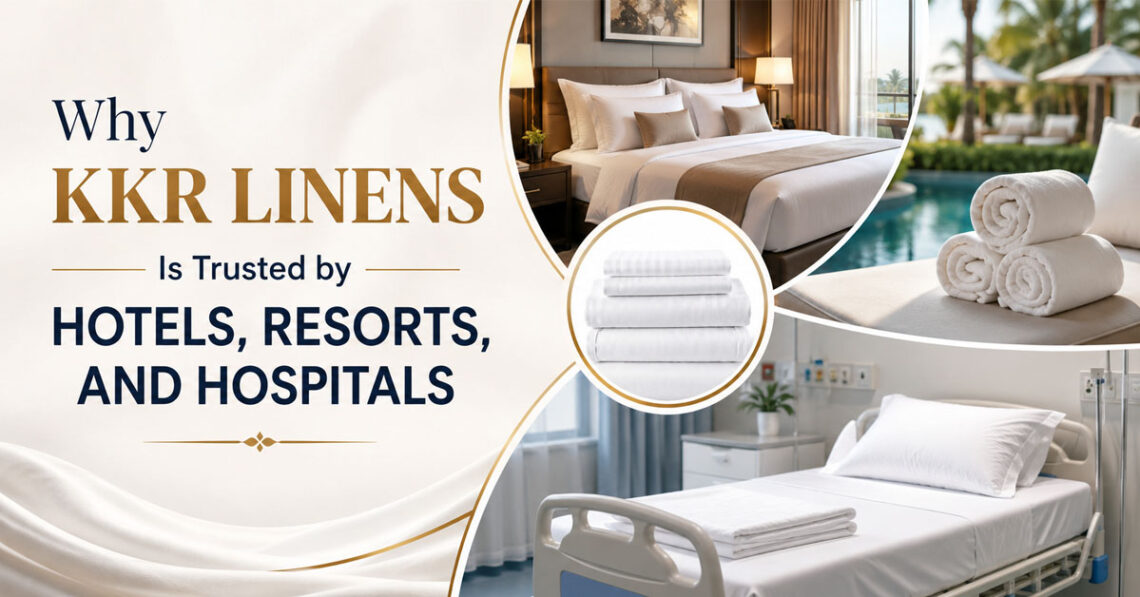 Why KKR Linens Is Trusted by Hotels, Resorts, and Hospitals
