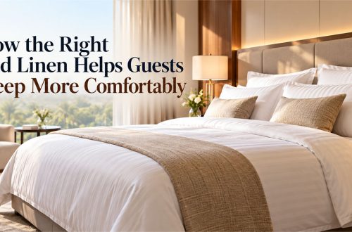 How the Right Bed Linen Helps Guests Sleep More Comfortably